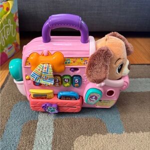 Interactive Pink Puppy Toy